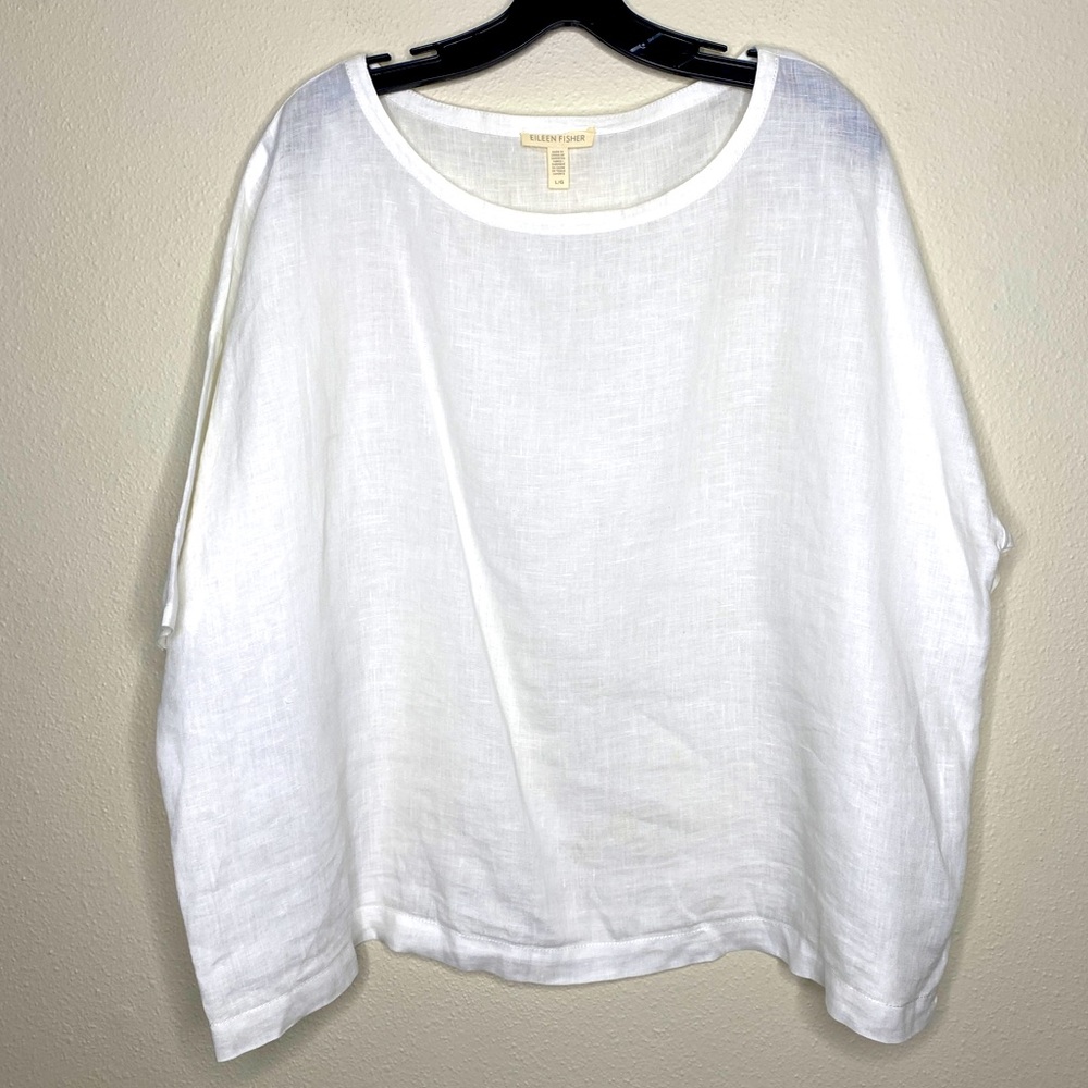 EILEEN FISHER Linen Tunic
